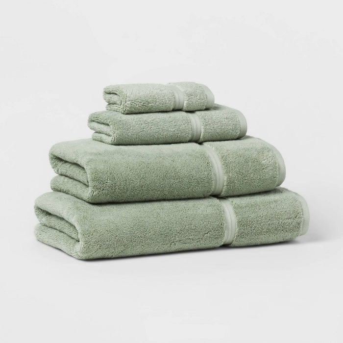 Oversized Spa Plush Bath Towel Light Mint - Threshold