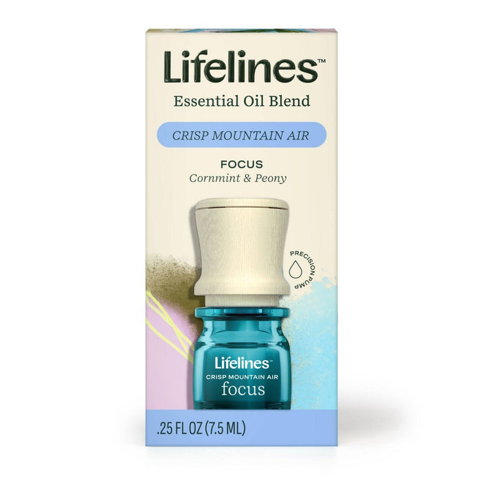 Essential Oil Blend - Crisp Mountain Air: Focus - Lifelines
