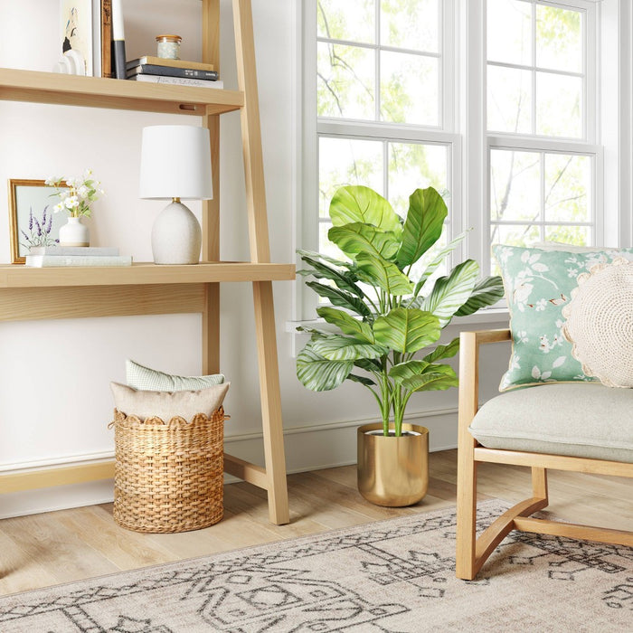 Medium Brass Planter - Threshold