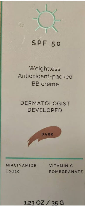 MDSolarSciences MD Mineral BB Cream - Dark - SPF 50 - 1.23oz EXP 07/25