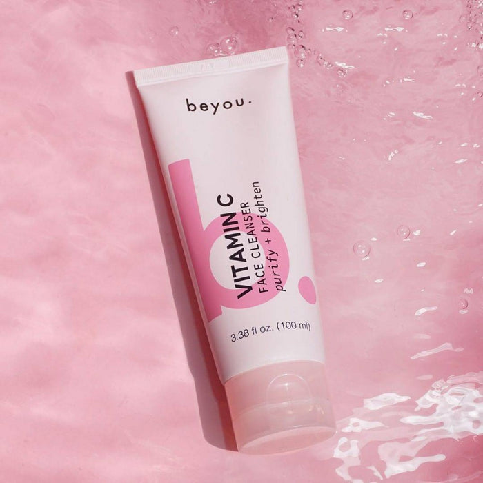 Beyou. Vitamin C Face Cleanser + Hydrate, Purify and Brighten + Sensitive Skin Friendly - 3.38 fl oz