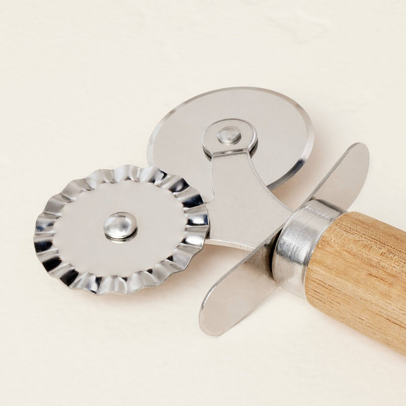Wood & Stainless Steel Pastry Wheel - Hearth & Hand with Magnolia