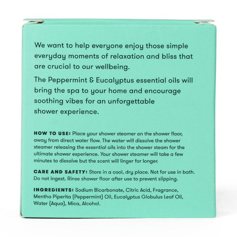 anihana Aromatherapy Essential Oil Mint Refresher Peppermint and Eucalyptus Shower Steamer - 1.76oz
