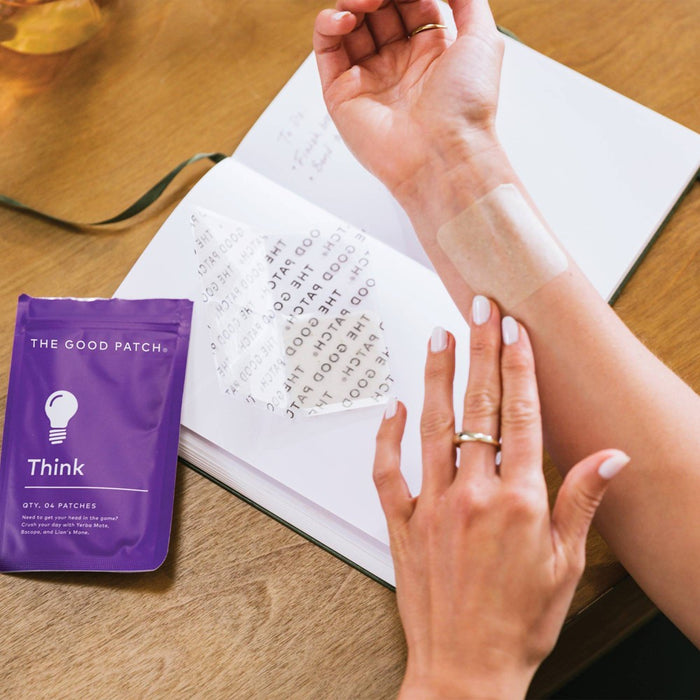 The Good Patch Think Plant-Based Vegan Wellness Patch - 4ct