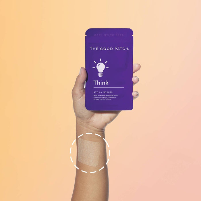 The Good Patch Think Plant-Based Vegan Wellness Patch - 4ct