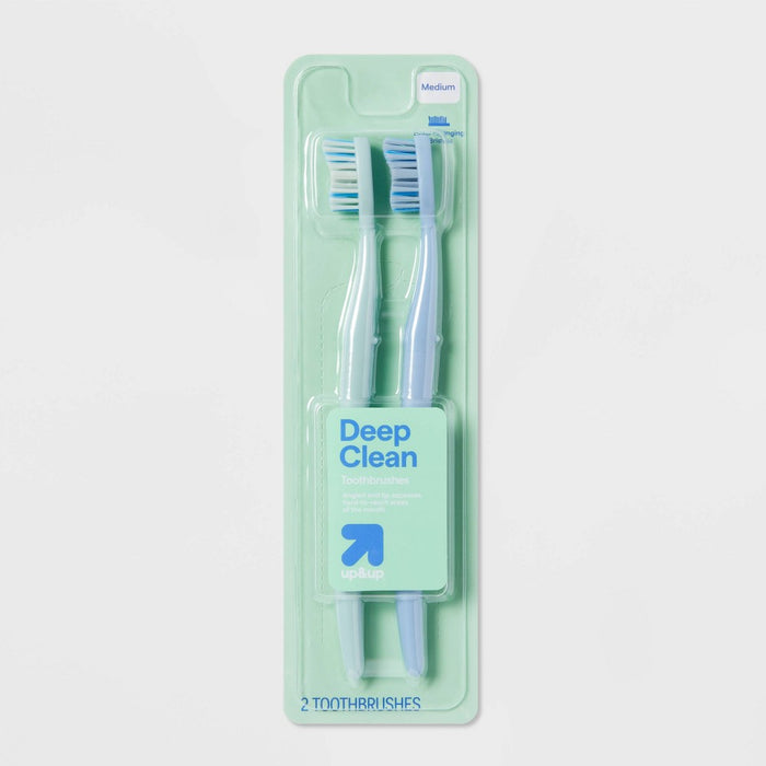Deep Clean Toothbrush Medium - up & up