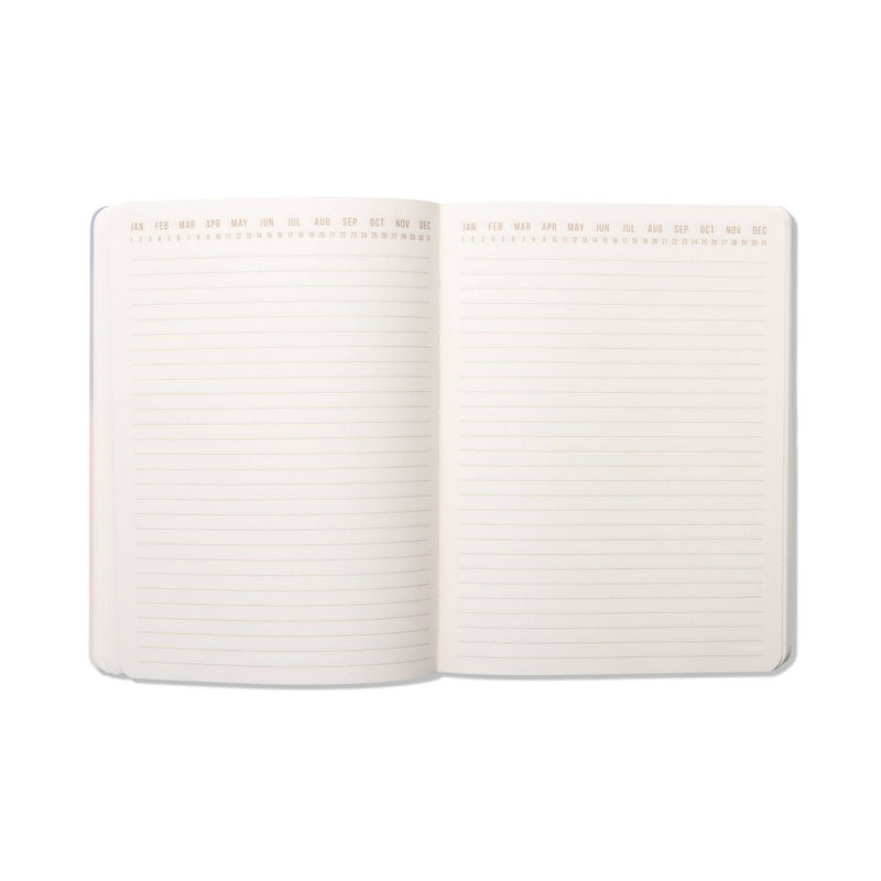 Ruled Journal 6"x8" Vegan Leather Be Well - DesignWorks Ink