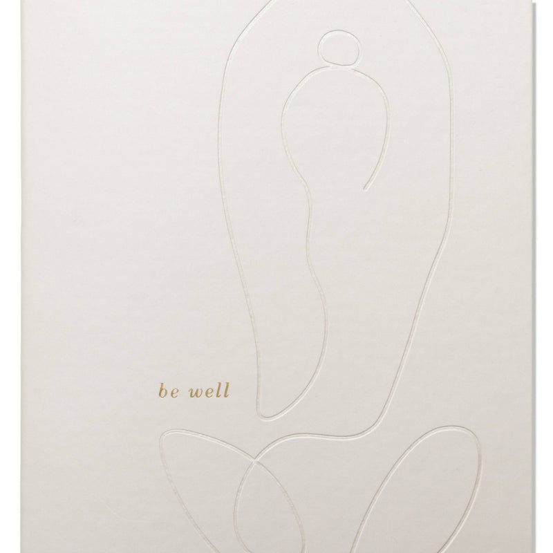 Ruled Journal 6"x8" Vegan Leather Be Well - DesignWorks Ink