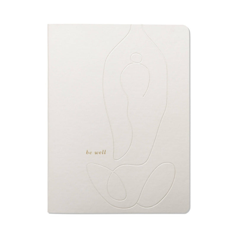 Ruled Journal 6"x8" Vegan Leather Be Well - DesignWorks Ink