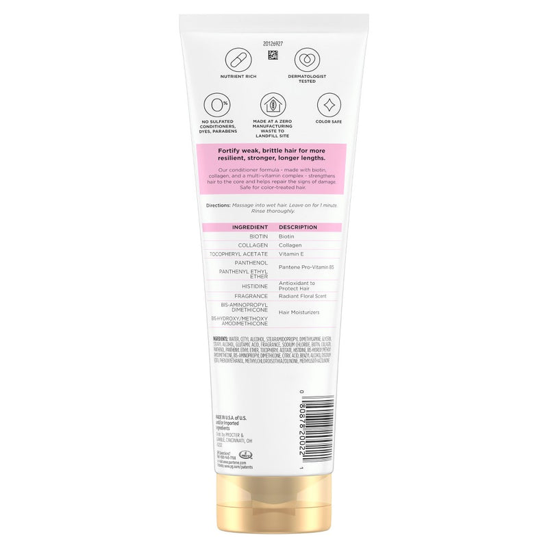 Pantene Pro-V Miracles Infinite Lengths Biotin + Collagen Conditioner - 10.9 fl oz