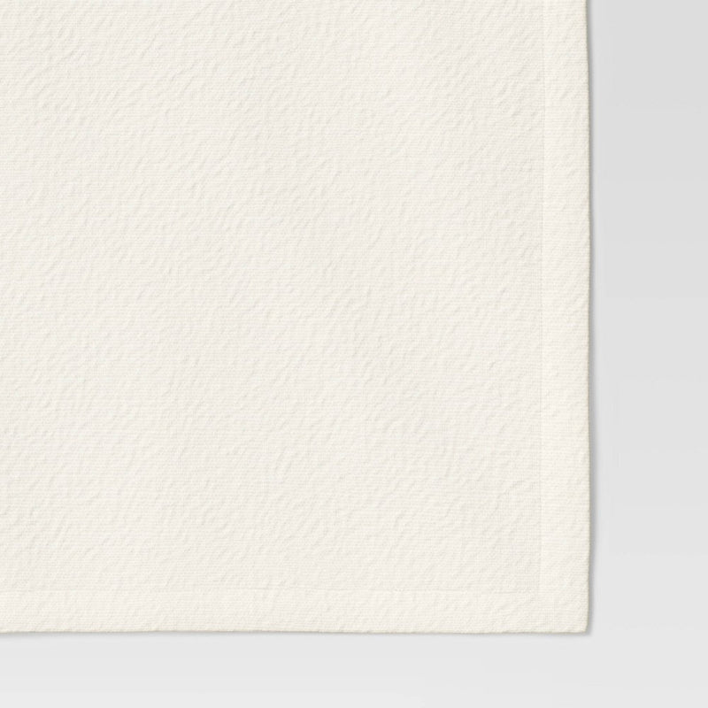 4pk Cotton Easy Care Napkins Cream - Threshold