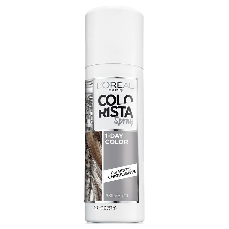 L'Oreal Paris Colorista 1-Day Hair Color Spray - Sliver - 2.0oz