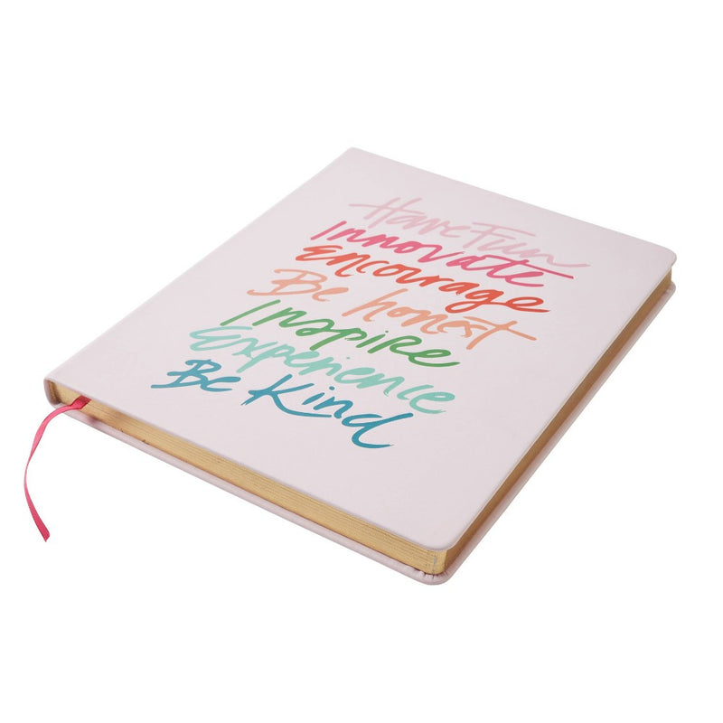Ruled Journal Stacked Words 8" x 10" - Eccolo