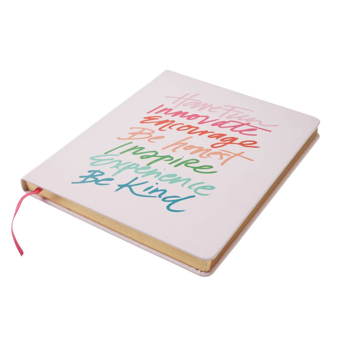 Ruled Journal Stacked Words 8" x 10" - Eccolo