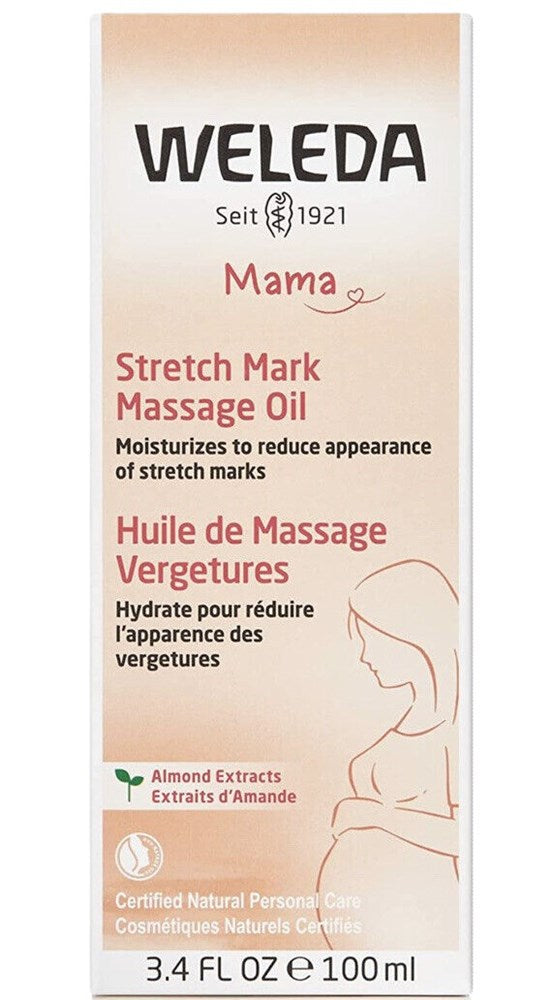 Weleda Stretch Mark Body Oil - 3.4 fl oz EXP 06/2025