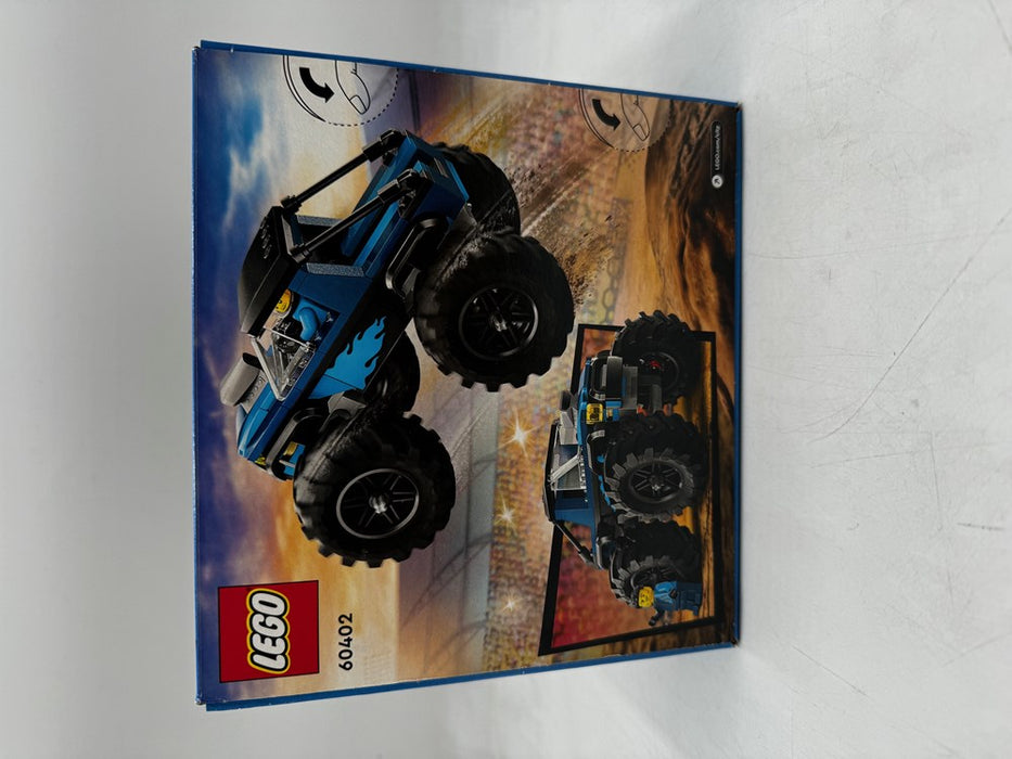 LEGO City Blue Monster Truck Off-Road Toy, Mini Monster Truck 60402