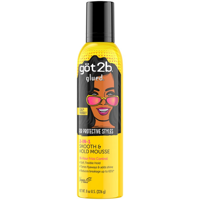 Got2B Glued Smooth & Hold Hair Mousse - 8oz