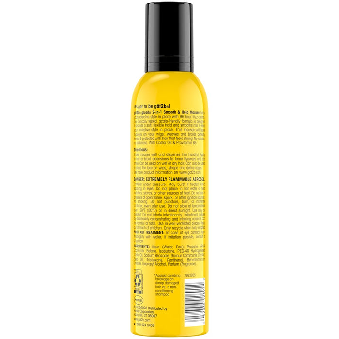 Got2B Glued Smooth & Hold Hair Mousse - 8oz