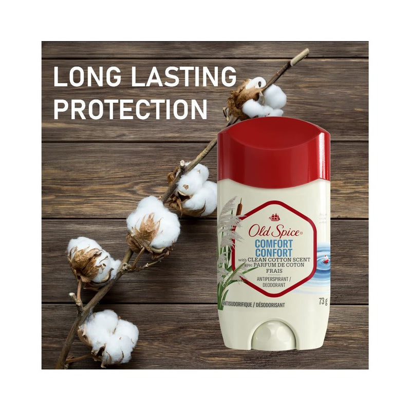 Old Spice Men's Antiperspirant & Deodorant - Comfort with Clean Cotton Scent - 2.6oz