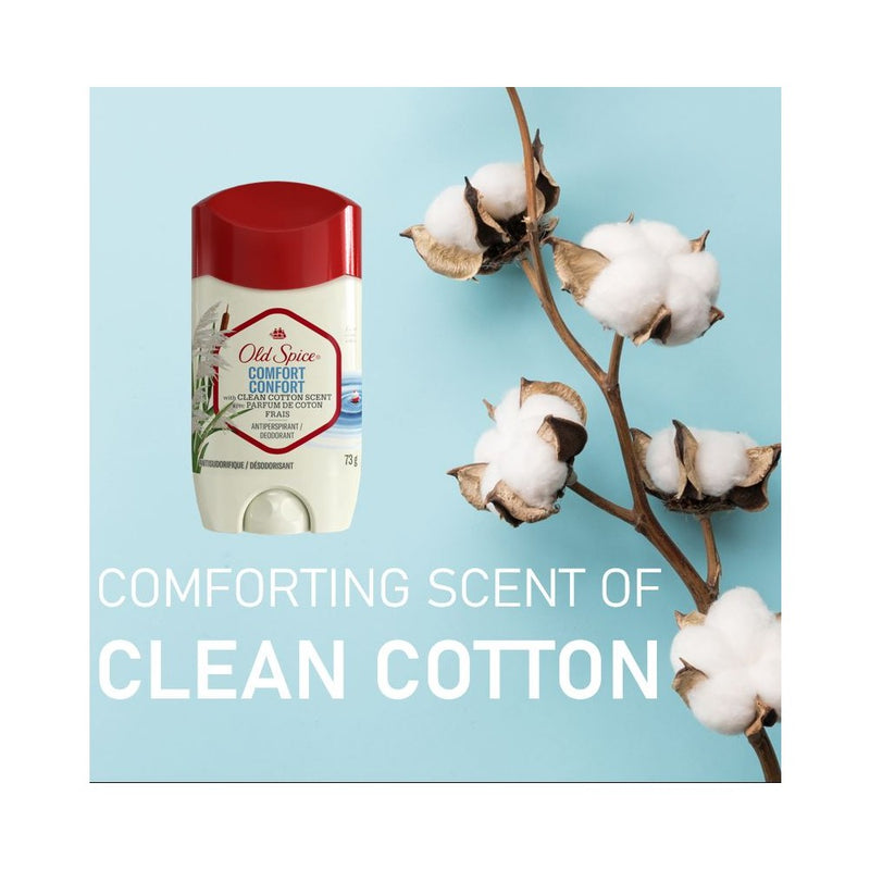 Old Spice Men's Antiperspirant & Deodorant - Comfort with Clean Cotton Scent - 2.6oz