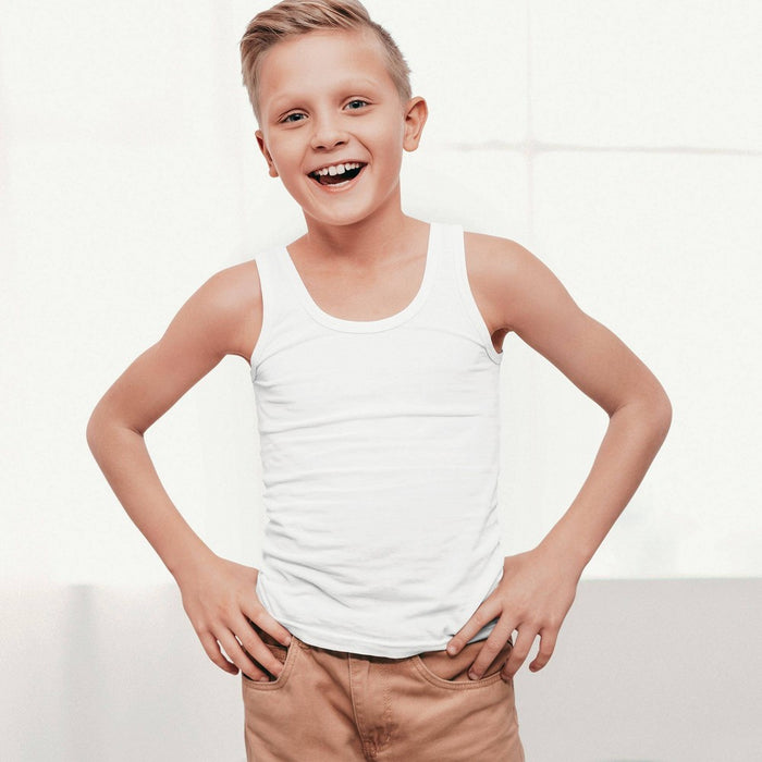 Jockey Generation Boys' 3pk Tank - White M