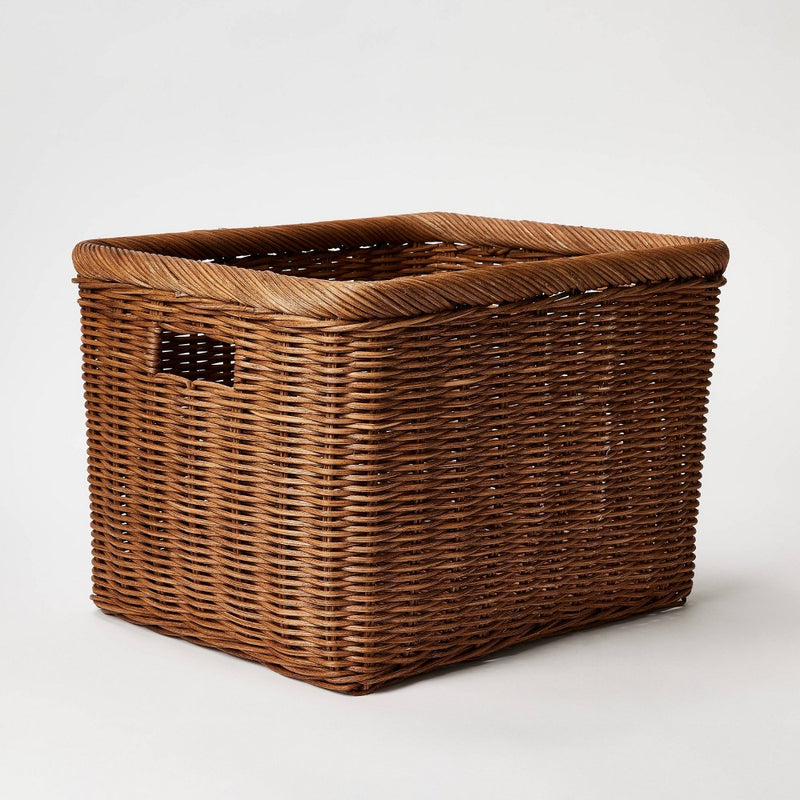 Cube Vintage French Basket - Threshold designed with Studio McGee