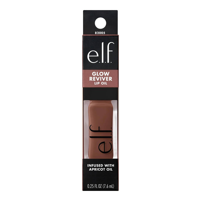 e.l.f. Glow Reviver Lip Oil - Honey Talks - 0.25 fl oz