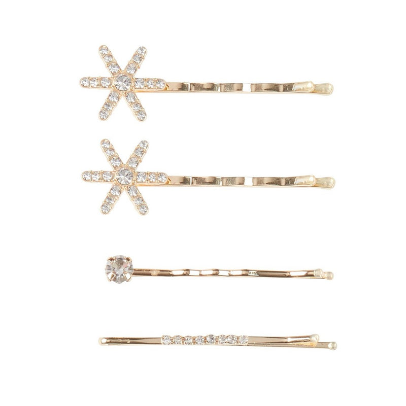 scunci Collection Glitz/Glam Bobby Hair Pin Set - 4ct