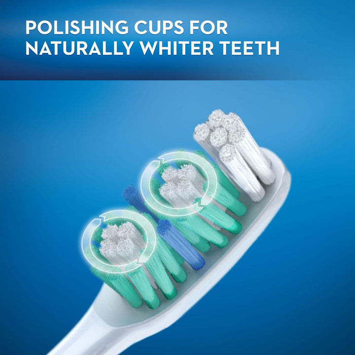 Oral-B 3D White Vivid Manual Toothbrushes, Soft Bristles, 4ct