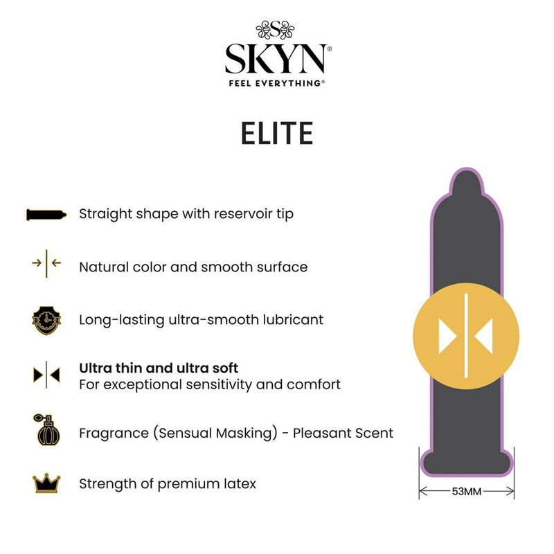 SKYN Elite Non-Latex Condoms - 12ct
