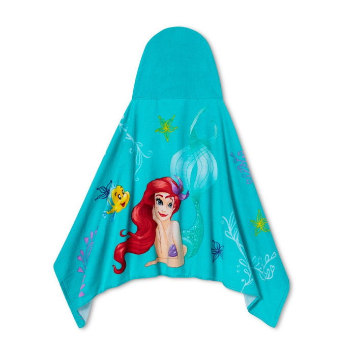 Disney Little Mermaid Kids' Hooded Towel