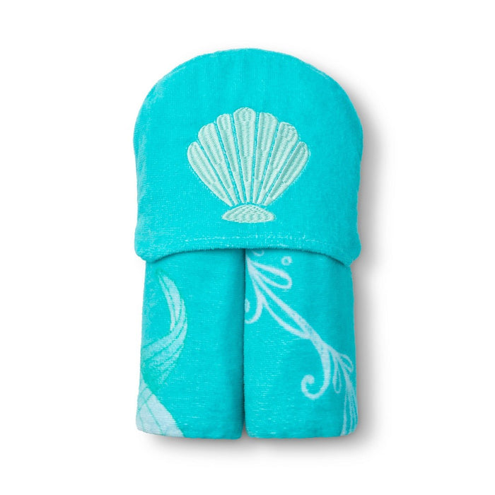 Disney Little Mermaid Kids' Hooded Towel