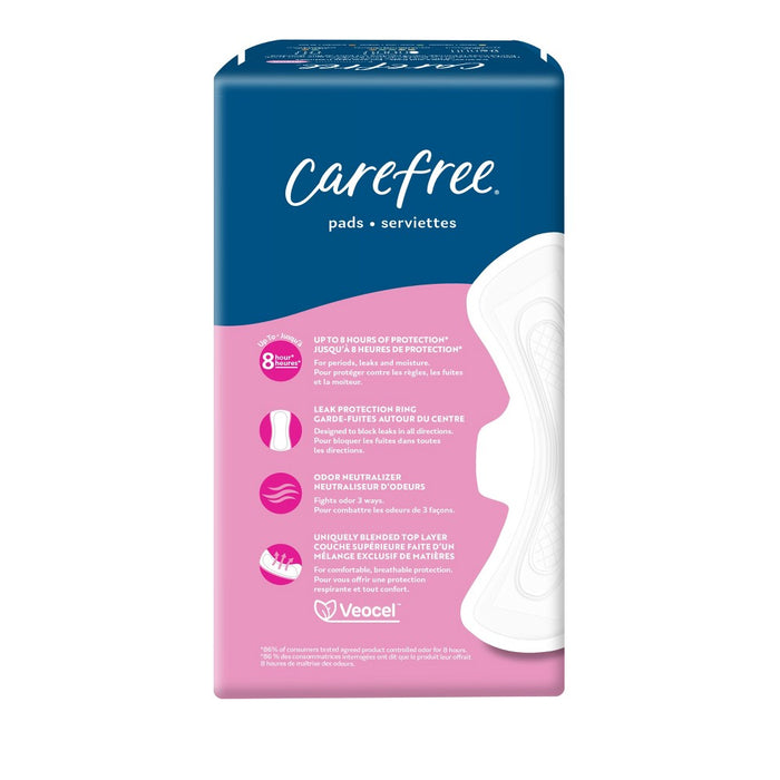 Carefree Ultra Thin Regular Pads with Wings - 28ct