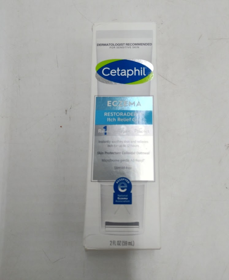 Cetaphil Eczema Restoraderm Itch Relief Gel Unscented - 2 fl oz EXP 07/2026