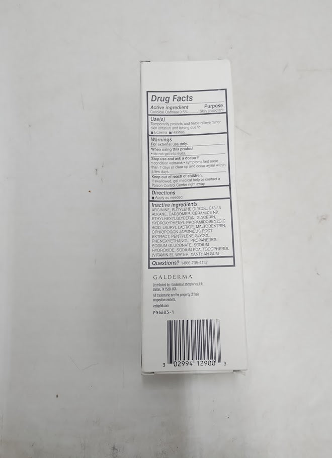 Cetaphil Eczema Restoraderm Itch Relief Gel Unscented - 2 fl oz EXP 07/2026