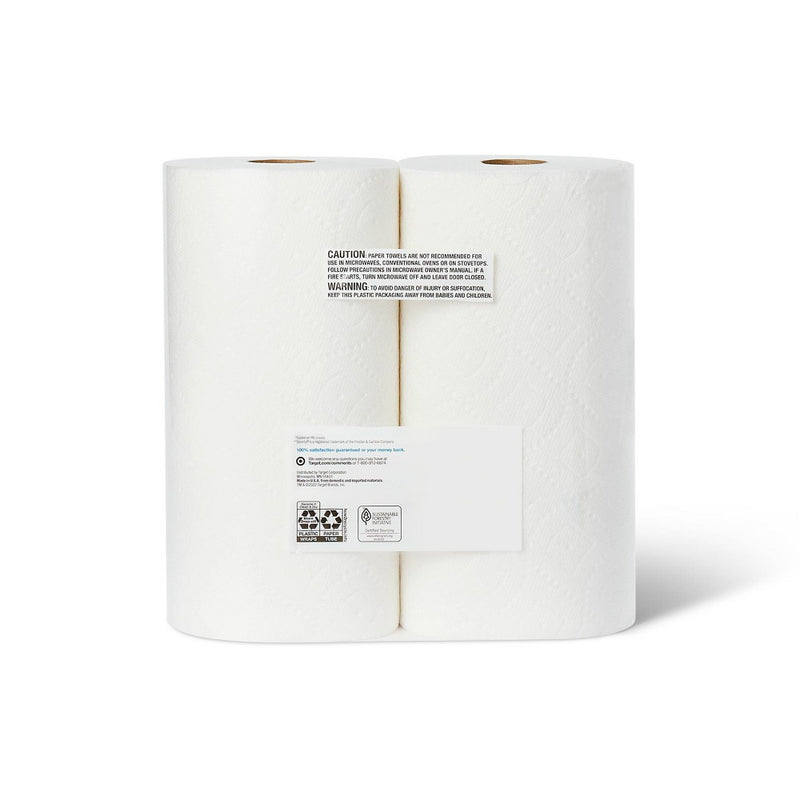 Make-A-Size Paper Towels - 2 Triple Rolls - up & up