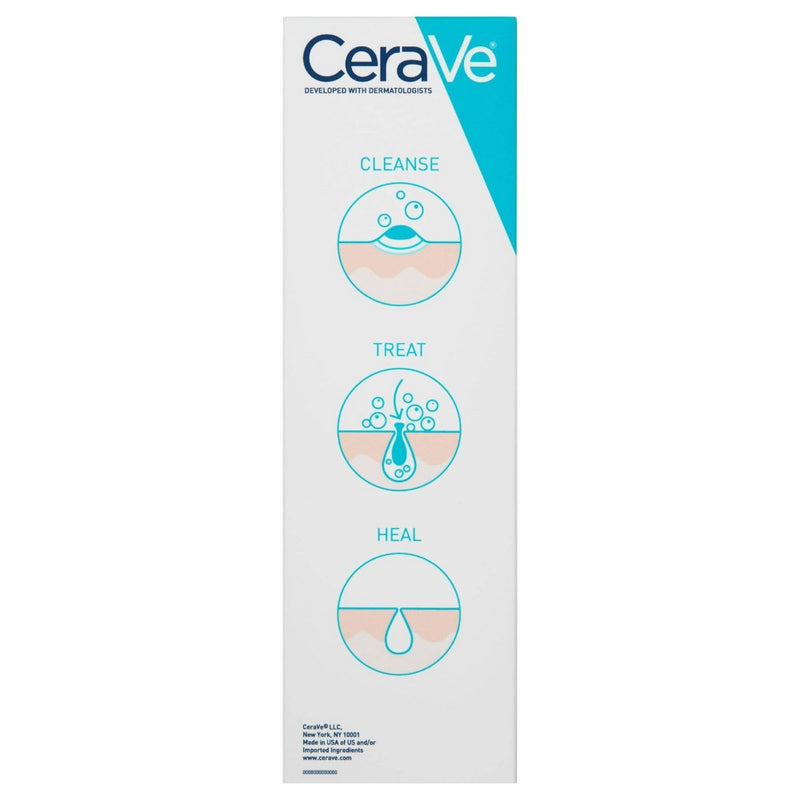 CeraVe Acne Foaming Cream Face Cleanser, Acne Treatment Face Wash - Fragrance-Free - 5oz