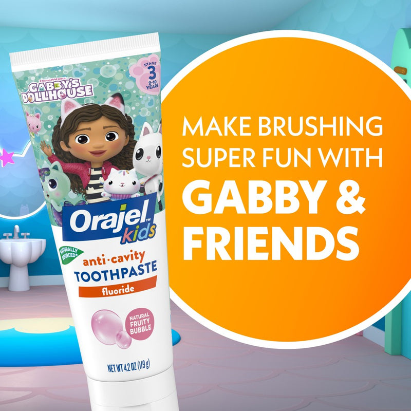 Spinbrush Kids' Gabby's Dollhouse Electric Toothbrush