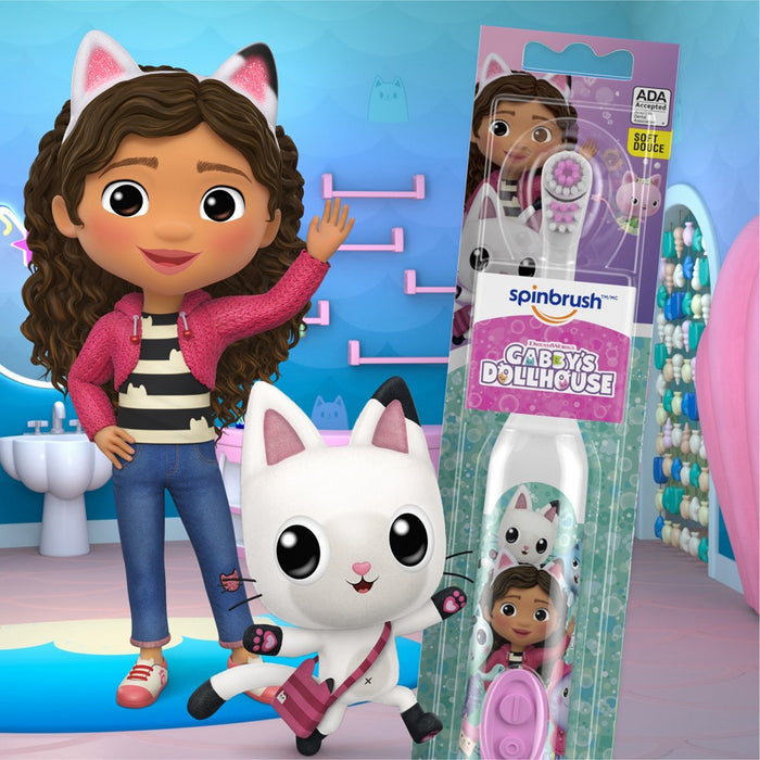 Spinbrush Kids' Gabby's Dollhouse Electric Toothbrush