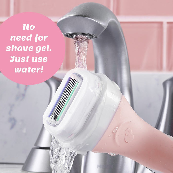 Schick Women's Intuition Advanced Moisture Women's Razor - Trial Size - 1 Razor Handle and 2 Refills