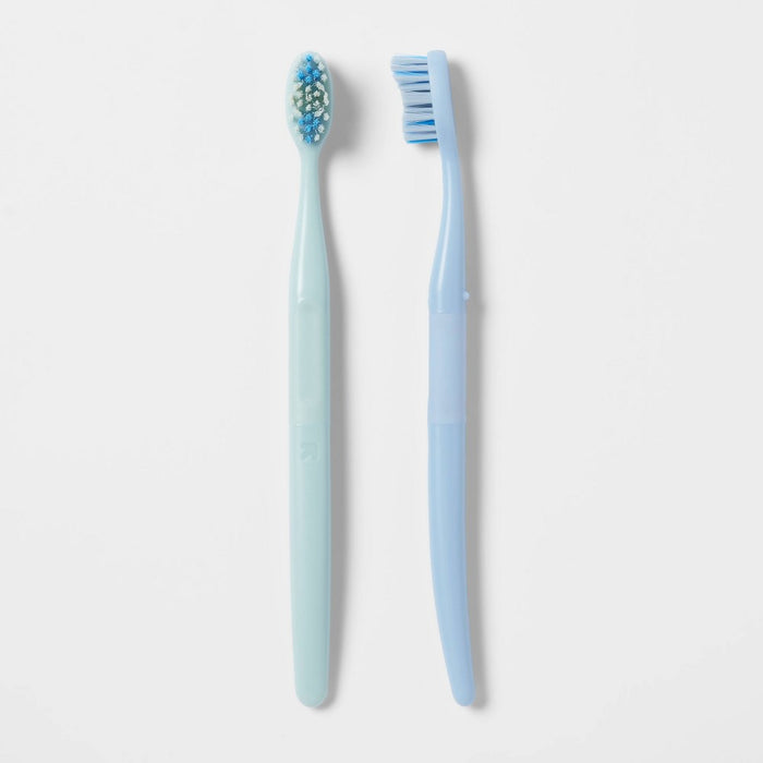 Deep Clean Toothbrush Soft - 2ct - up & up