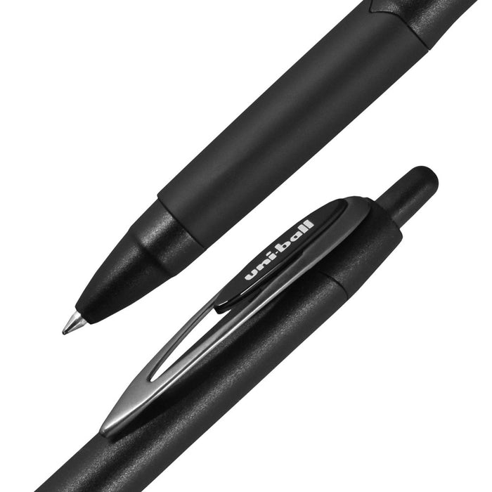 uniball 6pk 207 Plus+ Gel Pen 0.7mm Medium Point Black Ink Black Barrel