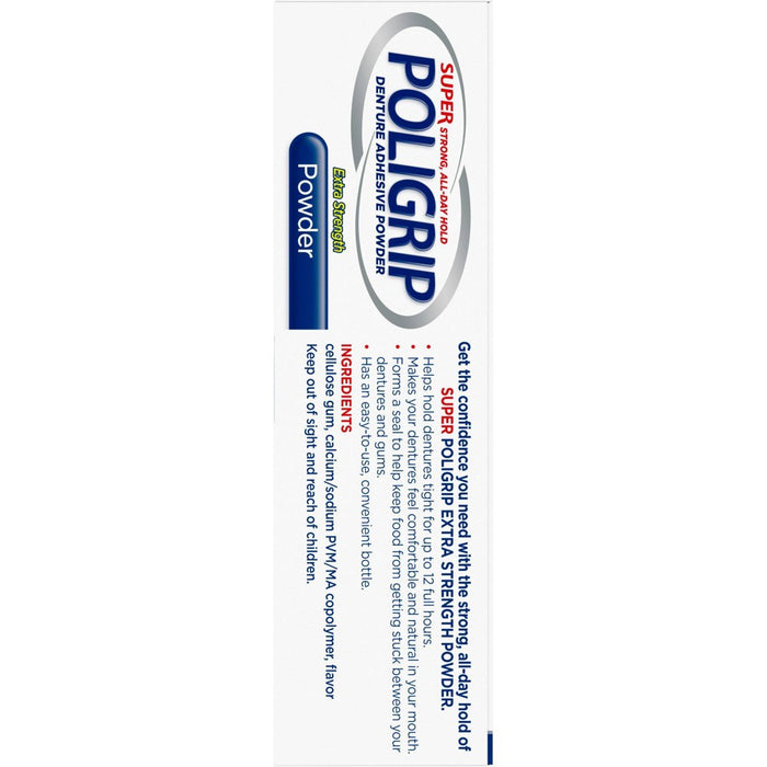Poligrip Extra Strength Denture Powder - 1.6oz