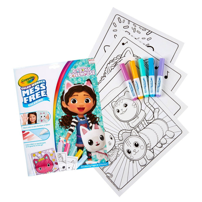 Crayola Color Wonder Foldalope Gabby's Dollhouse