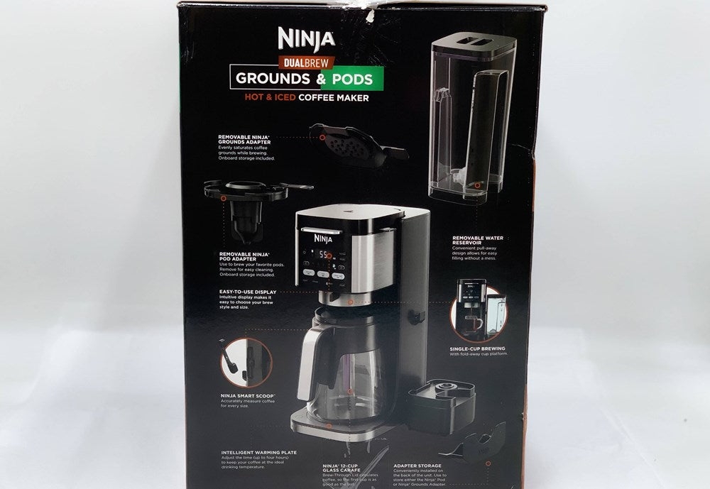 Ninja DualBrew Hot & Iced Coffee Maker -CFP101 - SEE DETAILS