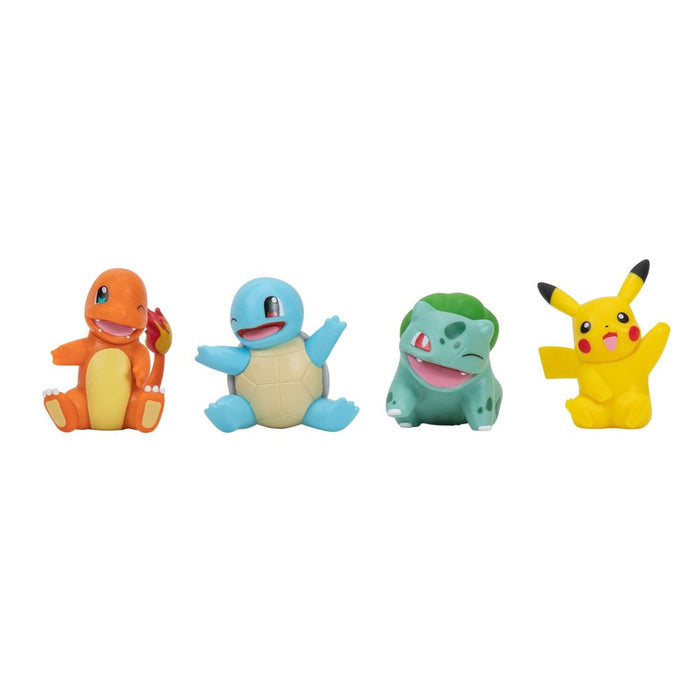 Pokemon Battle Figure Multipack - Pikachu, Bulbasaur, Charmander, & Squirtle 4 Pack SEE DETAILS