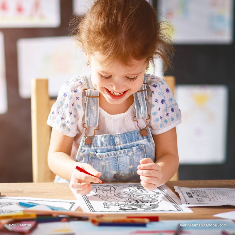 Barbie Coloring & Activity with Tattoos