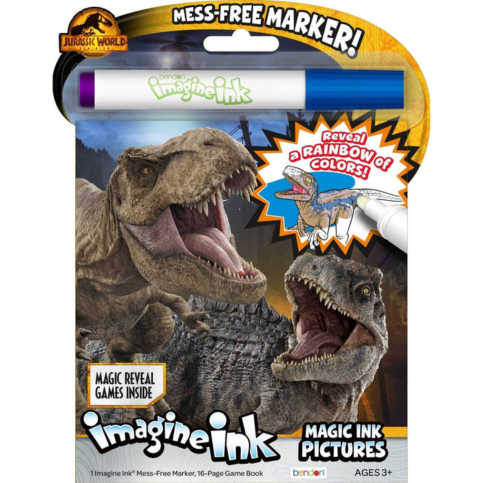 Jurassic World: Dominion Imagine Ink Book