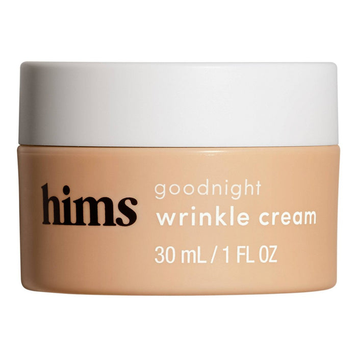 hims Goodnight Wrinkle Cream - Caffeine-infused Moisturizer and De-puffer - 1 fl oz