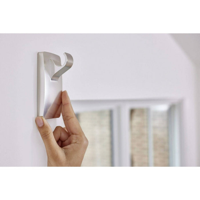 2pk Command Window Hooks Satin Nickel